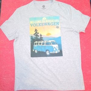 Official VW NWOT Tee grey/vw graphics sz XL